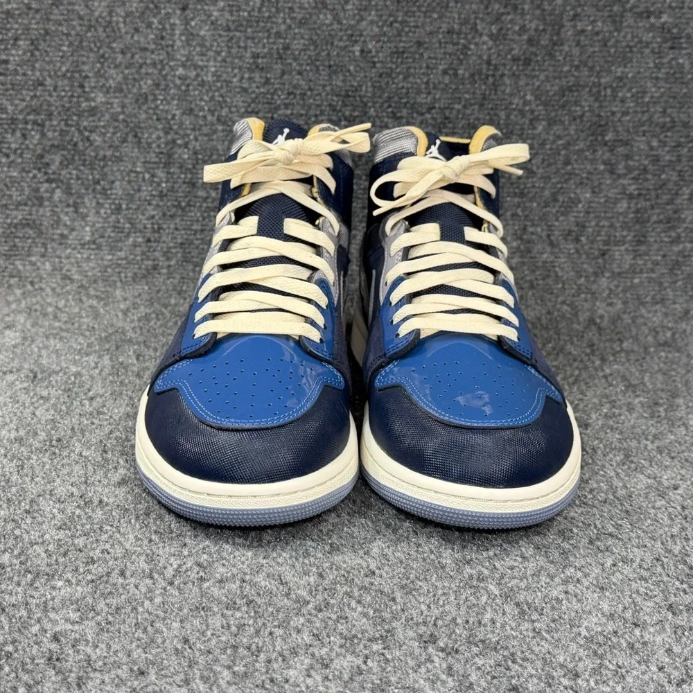 Jordan 1 Mid‎ SE Craft Shoes Men's 11.5 Obsidian French Blue Ashen Slate White